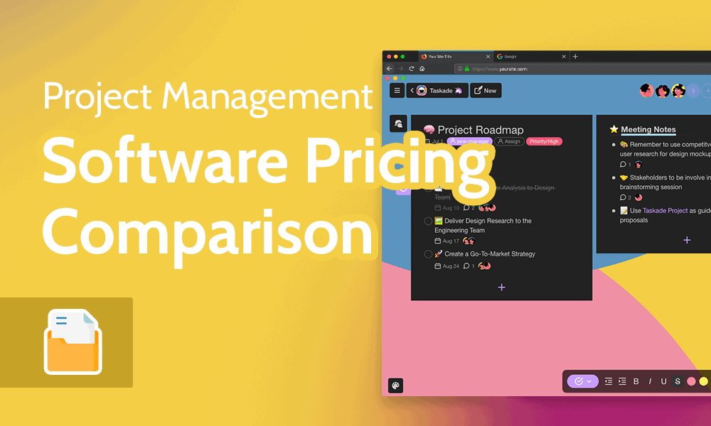 Project Management Software Pricing Comparison