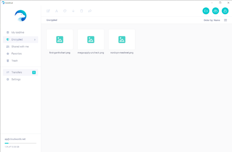 icedrive features