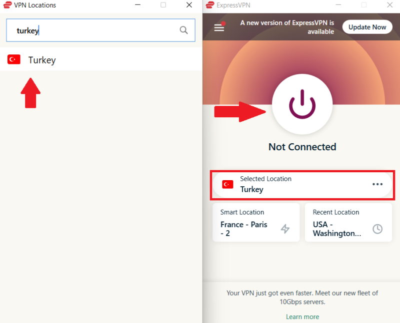 expressvpn turkey