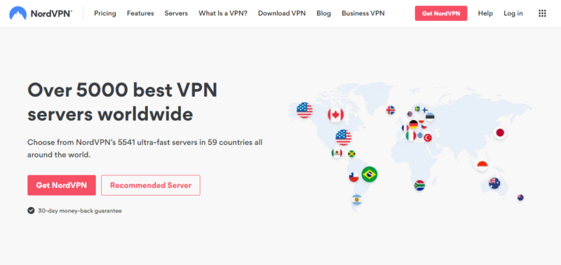 nordvpn server network