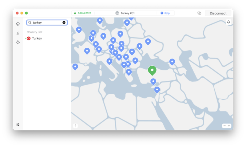 nordvpn turkey