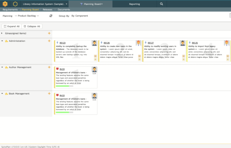 spiraplan planning board