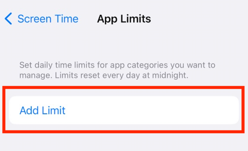 add limit