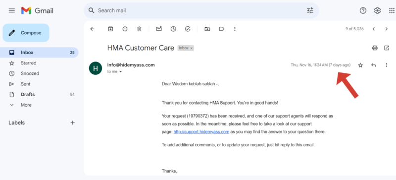 hma customer support
