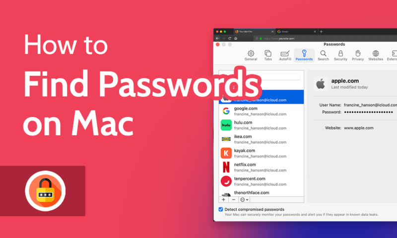 How to Find Passwords on Mac