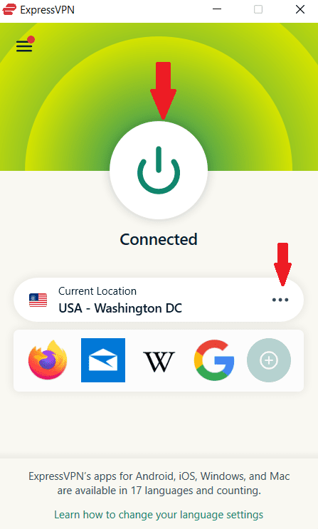 expressvpn app