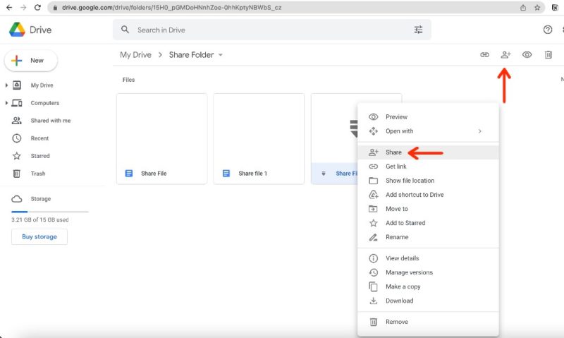 How to Upload Video Google Drive and Share With Friend 