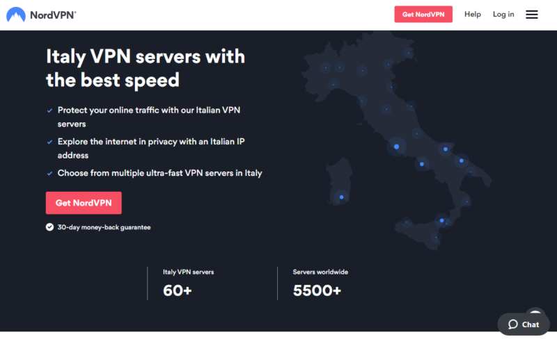 NordVPN for Italy