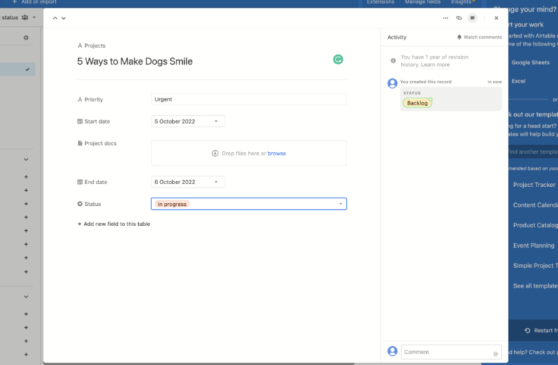 airtable kanban