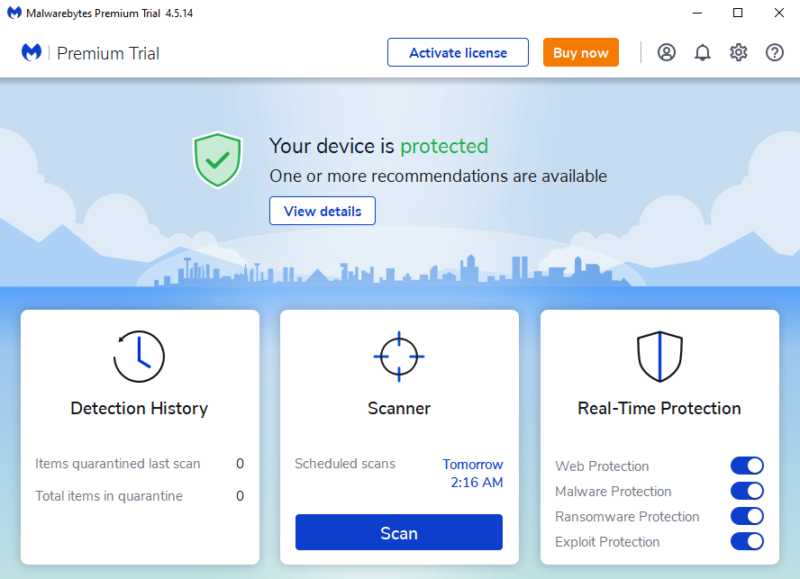 antivirus malwarebytes