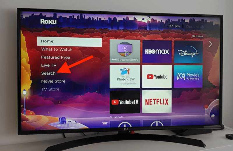 roku search