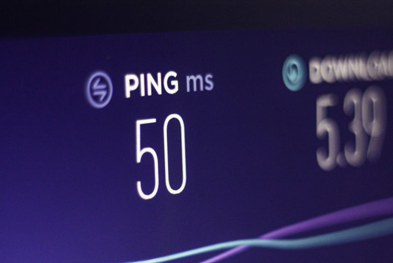 speedtest ping rate