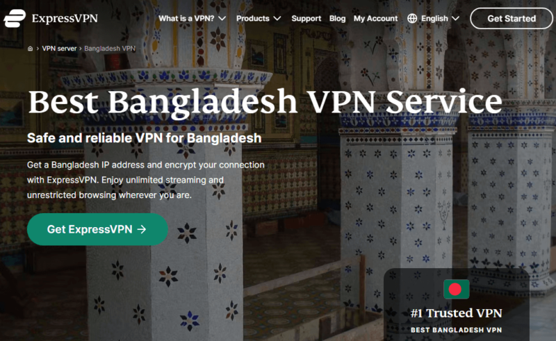 ExpressVPN for Bangladesh