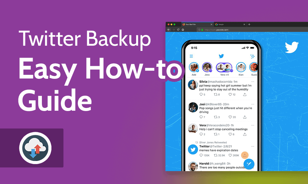 Twitter Backup Easy How to Guide