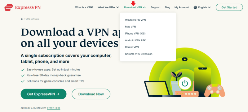 download expressvpn