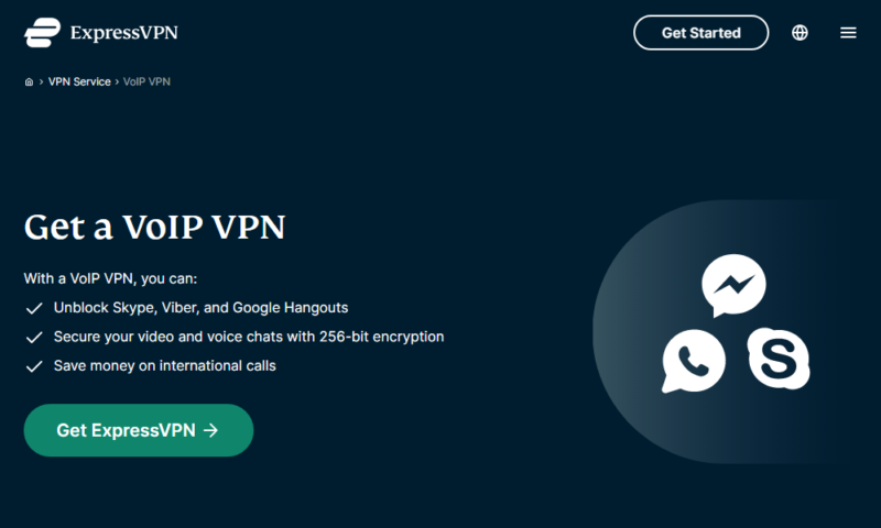 expressvpn for VoIP calls