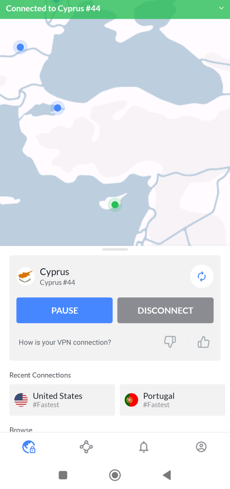 nordvpn app cyprus