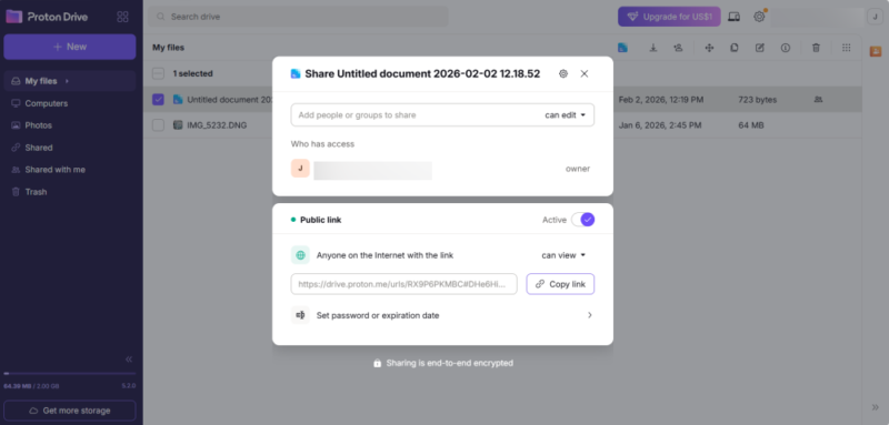 proton-drive-sharing proton drive sharing