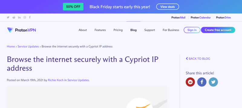 protonvpn homepage cyprus