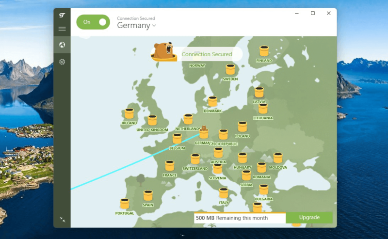 tunnelbear germany