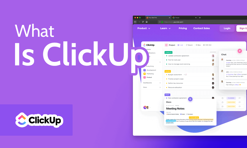 What Is ClickUp? [Features, FAQ & How to Get Started]