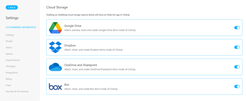 integrations integrations