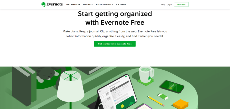 Evernote free