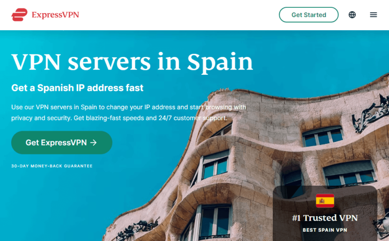 ExpressVPN for Spain
