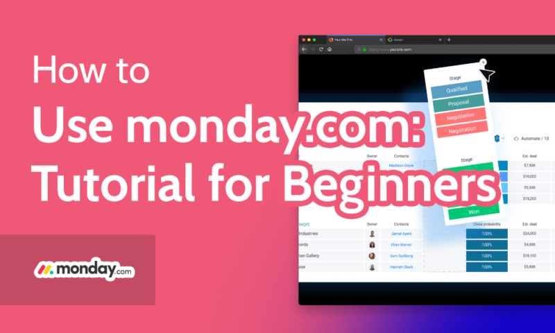How to Use monday.com Tutorial for Beginners