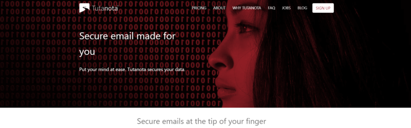Tutanota-security-page Tutanota security page