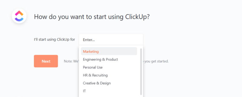 clickup use