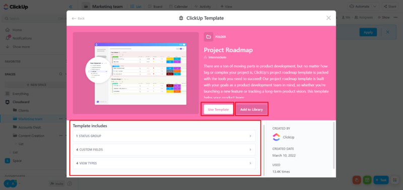 customizing the template step 1