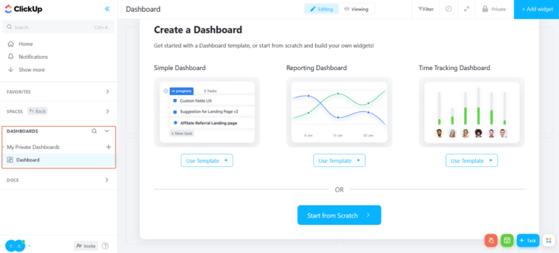 dashboards