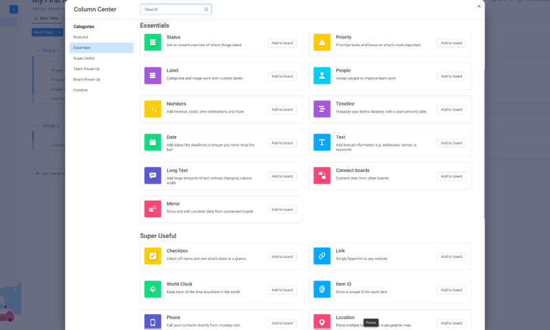 deep dive into columns