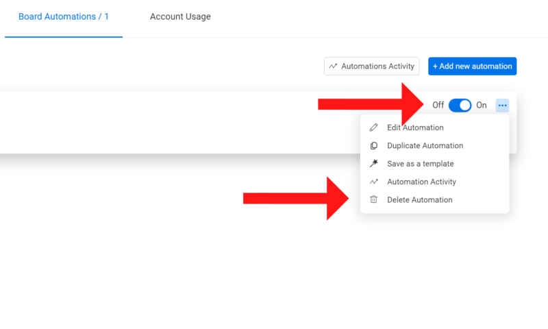 managing automations