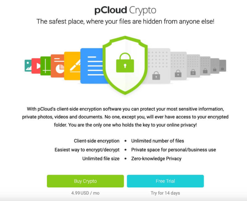 pcloud crypto free trial
