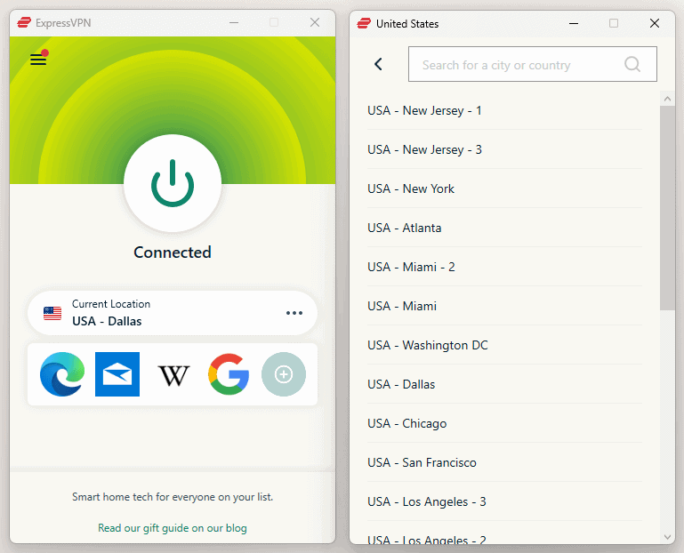 Expressvpn usa dallas