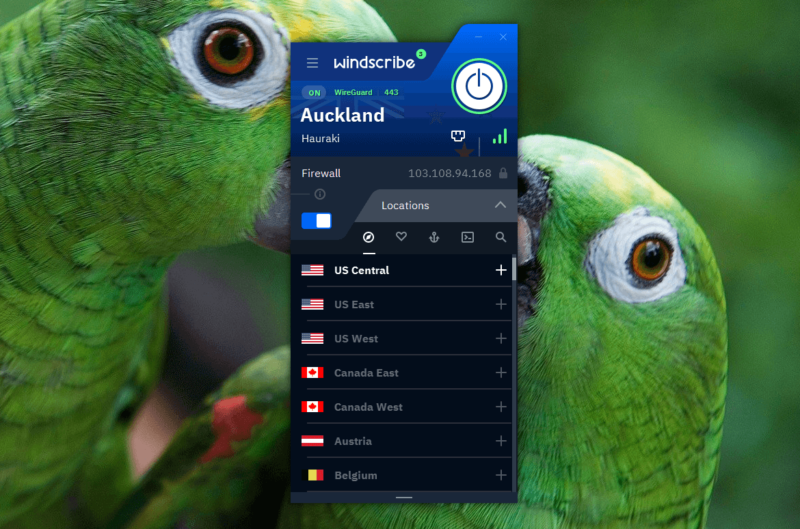 windscribe new zealand