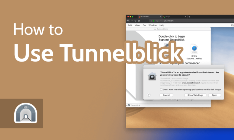 How to Use Tunnelblick