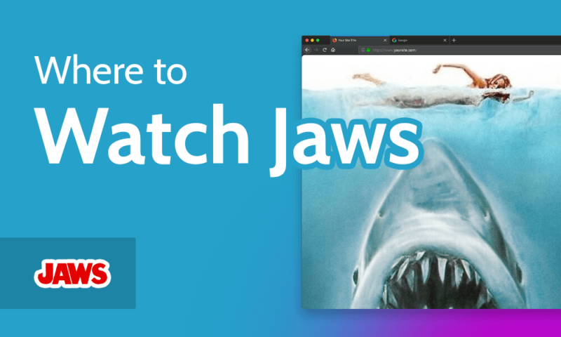 Where to Watch Jaws