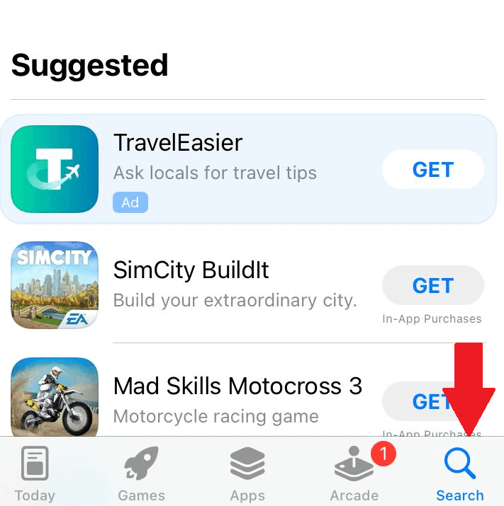 appstore search