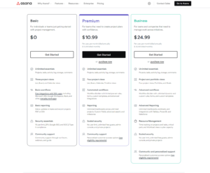 asana-pricing asana pricing
