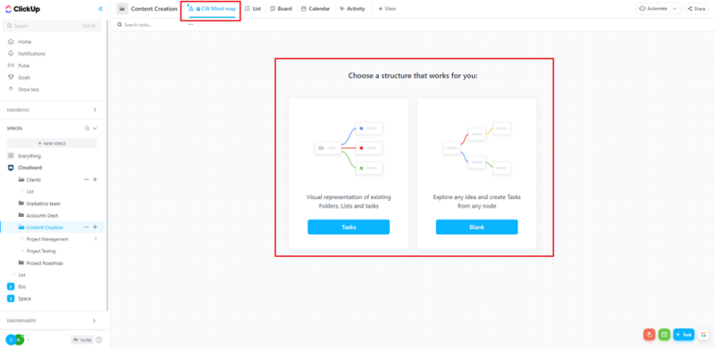 choosing a structure