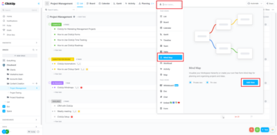 How to Use ClickUp Mind Maps in 2023 [Basic ClickUp Tutorials]