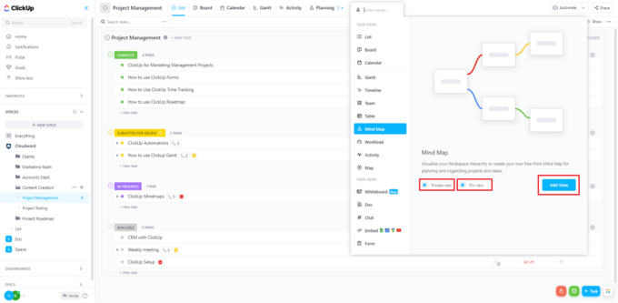 How to Use ClickUp Mind Maps in 2023 [Basic ClickUp Tutorials]