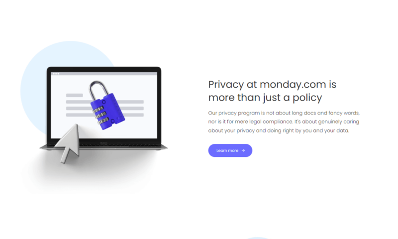 monday privacy