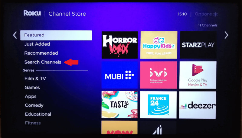 roku search