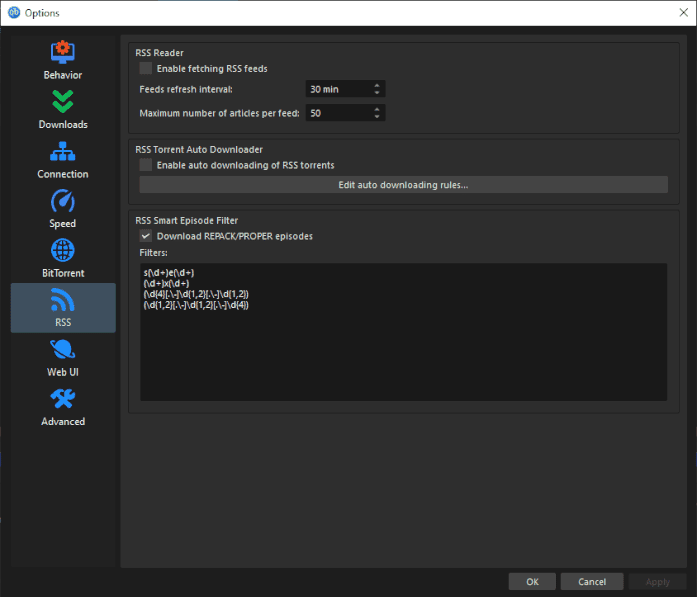 rss-download-qbittorrent rss download qbittorrent