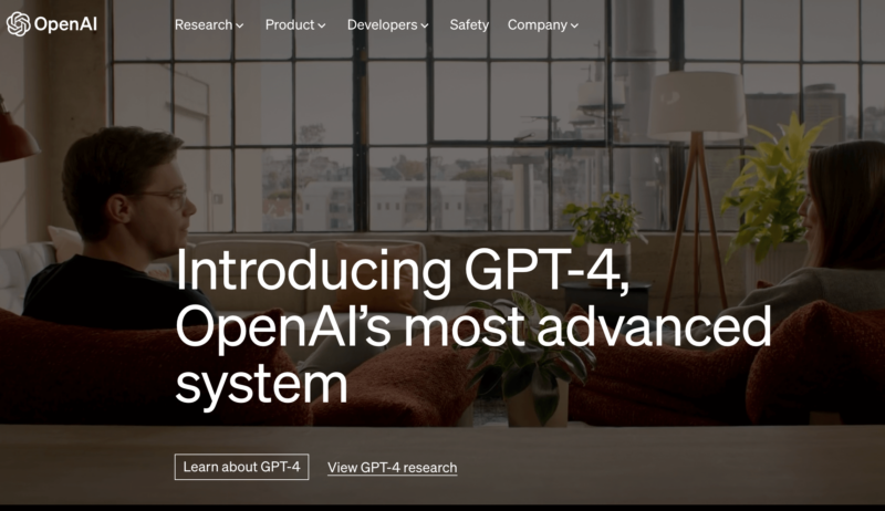 OpenAI ChatGPT GPT-4