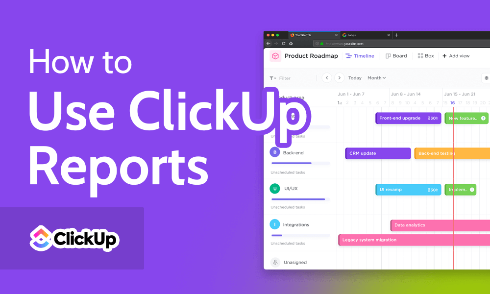 How to Use ClickUp Reports